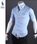 ralph lauren nouveau chemises business casual homme coton discount bleu mk